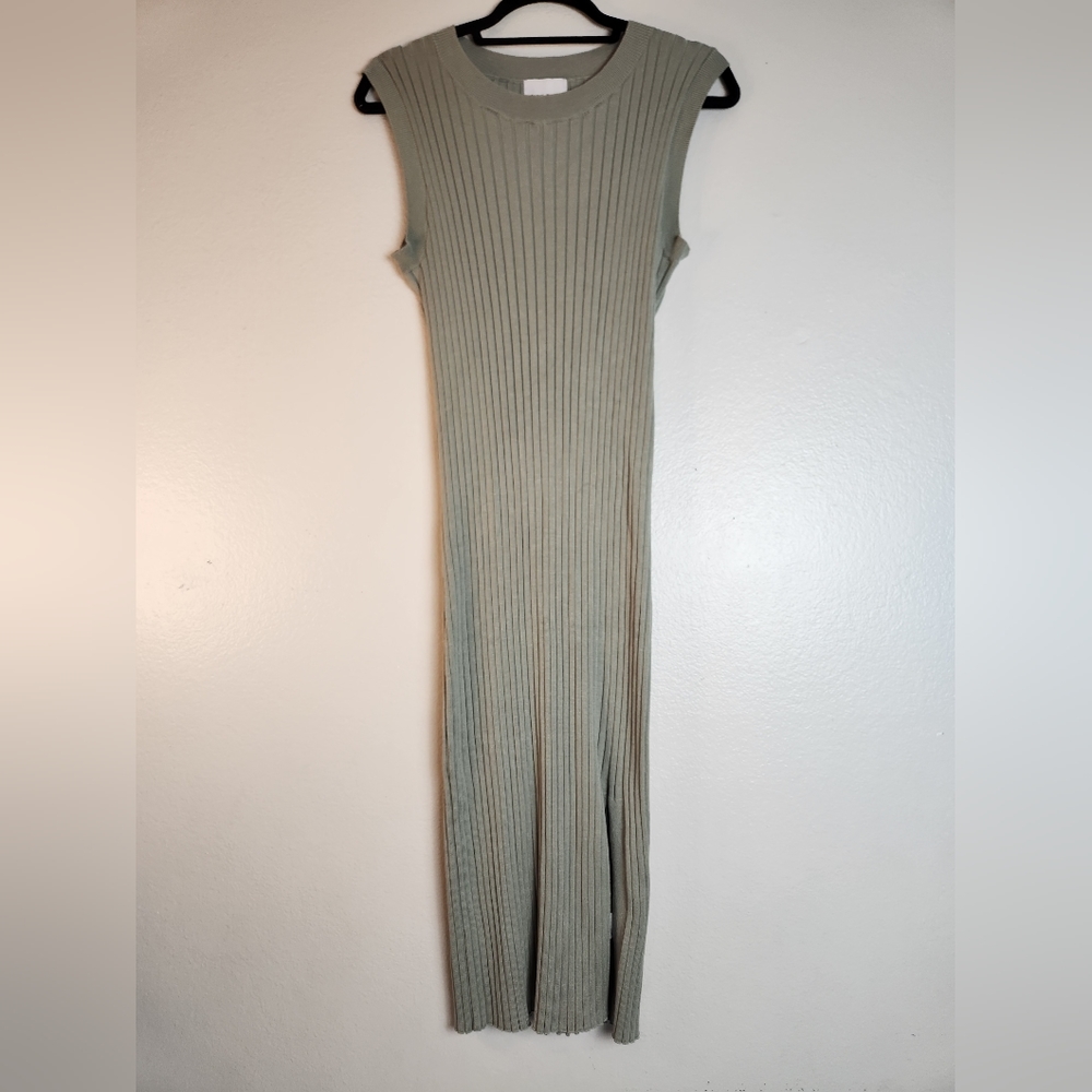 Pink Rose Knit Midi Dress Size XL